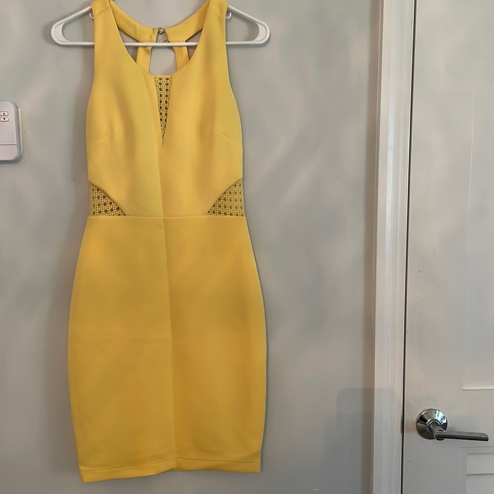 Scuba midi dress